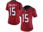 Women Nike Houston Texans #15 Will Fuller V Vapor Untouchable Limited Red Alternate NFL Jersey