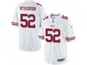 Mens Nike San Francisco 49ers #52 Ahkello Witherspoon Limited White NFL Jersey