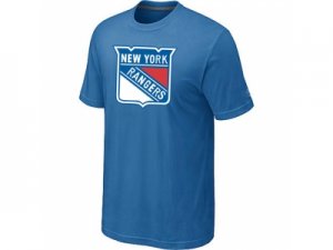 NHL New York Rangers Big & Tall Logo light Blue T-Shirt