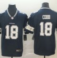 Nike Cowboys #18 Randall Cobb Navy Vapor Untouchable Limited Jersey