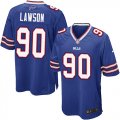 Mens Nike Buffalo Bills #90 Shaq Lawson Game Royal Blue Team Color NFL Jersey