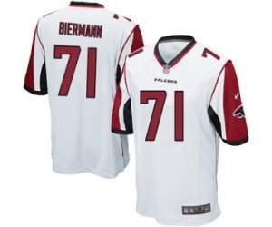 Men\'s Nike Atlanta Falcons #71 Kroy Biermann Game White NFL Jersey