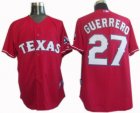 Texas Rangers #27 Vladimir Guerrero red