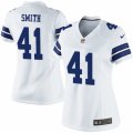 Women's Nike Dallas Cowboys #41 Keith Smith Limited White NFL Jersey