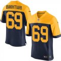 Nike Green Bay Packers #69 David Bakhtiari Navy Blue Jerseys(Elite)