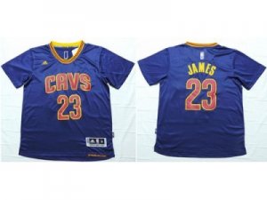 NBA Cleveland Cavaliers #23 LeBron James blue Fashion Stitched Jerseys
