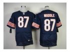 Nike chicago bears #87 waddle blue jerseys[Elite]