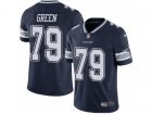 Youth Nike Dallas Cowboys #79 Chaz Green Vapor Untouchable Limited Navy Blue Team Color NFL Jersey