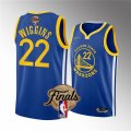 Warriors #22 Andrew Wiggins Blue 2022 NBA Finals Nike Swingman Jersey