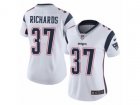 Women Nike New England Patriots #37 Jordan Richards Vapor Untouchable Limited White NFL Jersey