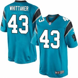 Mens Nike Carolina Panthers #43 Fozzy Whittaker Limited Blue Alternate NFL Jersey