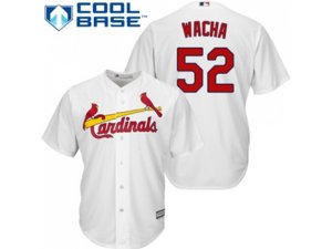 Youth St.Louis Cardinals #52 Michael Wacha White Cool Base Stitched MLB Jersey