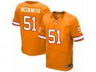 Mens Nike Tampa Bay Buccaneers #51 Kendell Beckwith Elite Orange Glaze Alternate NFL Jersey