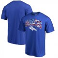 Denver Broncos NFL Pro Line by Fanatics Branded Banner Wave Big & Tall T-Shirt Royal