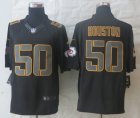 Nike Kansas City Chiefs #50 Houston Black Jerseys(Impact Limited)