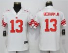 Nike Giants #13 Odell Beckham Jr. White Women Vapor Untouchable Limited Jersey