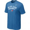 Nike MLB Toronto Blue Jay 2014 Home Practice T-Shirt - light Blue