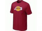 Los Angeles Lakers Big & Tall Primary Logo Red T-Shirt
