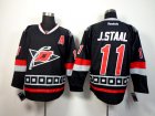 NHL Carolina Hurricanes #11 Jordan Staal Black Jerseys(Third Stitched)