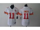 Nike women NFL Kansas City Chiefs #11 Alex Smith white Jerseys