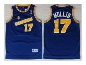 nba golden state warriors #17 mullin blue[soul throwback m&n]