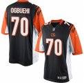 Men's Nike Cincinnati Bengals #70 Cedric Ogbuehi Limited Black Team Color NFL Jersey