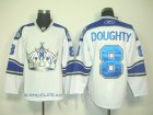 nhl los angeles kings #8 doughty white