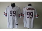 Nike nfl chicago bears #99 hampton white Elite jerseys