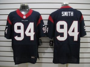 Nike NFL Houston Texans #94 Simth Blue Jerseys(Elite)