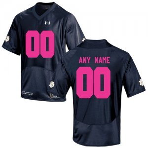 Notre Dame Fighting Irish Navy 2018 Breast Cancer Awareness Mens Customized College Football