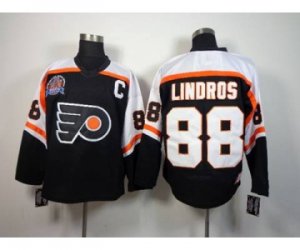 nhl jerseys philadelphia flyers #88 lindros black[patch C][m&n]