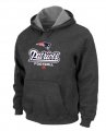 New England Patriots Critical Victory Pullover Hoodie D.Grey