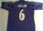 nfl baltimore ravens #6 taylor purple[2011]