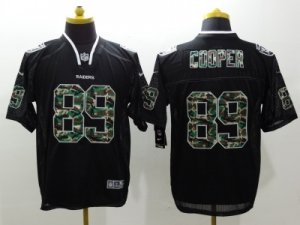 Nike Okaland Raiders #89 Cooper black jerseys(Camo classic Elite)