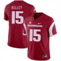 Arkansas Razorbacks 15 Cole Kelley Red College Football Jersey