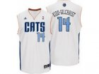 nba Charlotte Bobcats #14 Michael Kidd-Gilchrist white Revolution 30 jersey