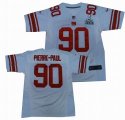 NIKE New York Giants #90 Jason Pierre-Paul white 2012 Super Bowl XLVI Jersey (GYM) Patch