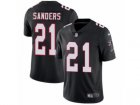 Mens Nike Atlanta Falcons #21 Deion Sanders Vapor Untouchable Limited Black Alternate NFL Jersey