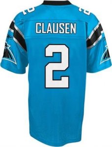 nfl Youth Carolina Panthers #2 Jimmy Clausen blue