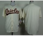 mlb jerseys baltimore orioles blank cream[1954 m&n]