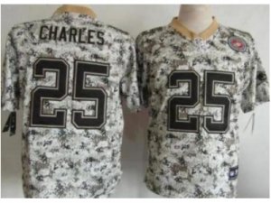 Nike Kansas City Chiefs #25 Jamaal Charles Camo Jerseys(2013 new Elite)