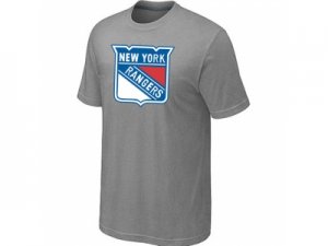 NHL New York Rangers Big & Tall Logo L.Grey T-Shirt