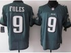 Nike NFL Philadelphia Eagles #9 Nick Foles green Jerseys(Elite)