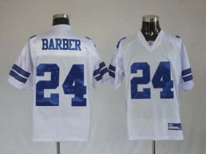 nfl dallas cowboys #24 barber white