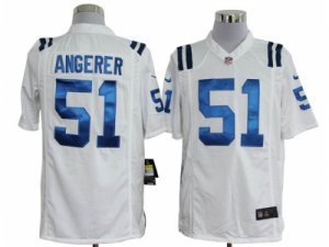 Nike NFL Indianapolis Colts #51 Pat Angerer white Game Jerseys