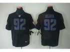 Nike NFL Baltimore Ravens #92 Haloti Ngata Black Jerseys(Impact Limited)