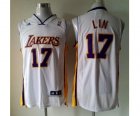 nba los angeles Lakers #17 lin white[revolution 30 swingman][lin]