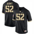 Army Black Knights 52 Spencer Welton Black College Football Jersey