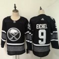 Sabres # 9 Jack Eichel Black 2019 NHL All-Star Game Adidas