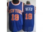 NBA New York Knicks #19 Willis Reed Blue(Revolution 30)